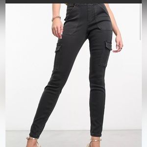SPANX Black Cargo Pants